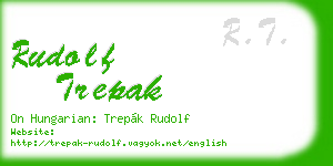 rudolf trepak business card